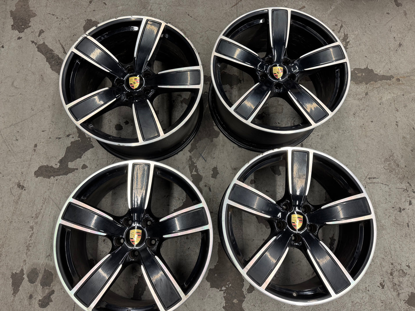 OEM Porsche Cayenne Coupe 9Y0 9Y3 22” Sport Classic Wheels Rims