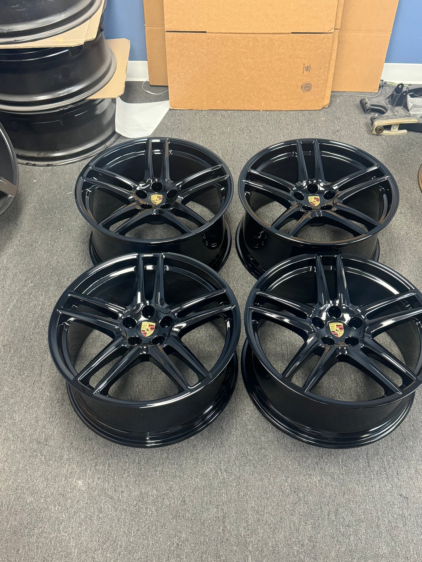 OEM Porsche Macan 20” Turbo - Choose your Color, Tire Options