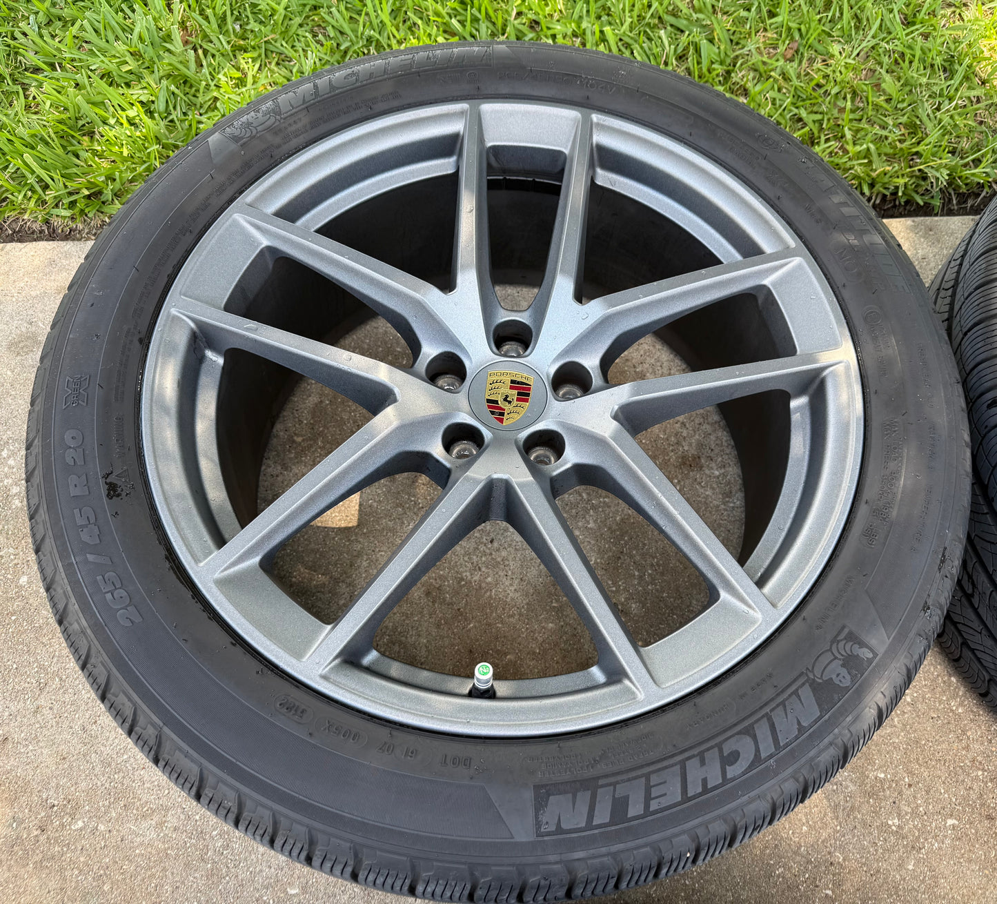 20” OEM 95B.3 Macan S Wheels & Michelin All Season Tires