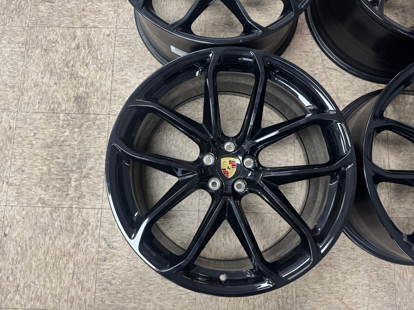OEM FORGED 21" Porsche Macan GT Design Wheels: Gloss Black, Tire Options