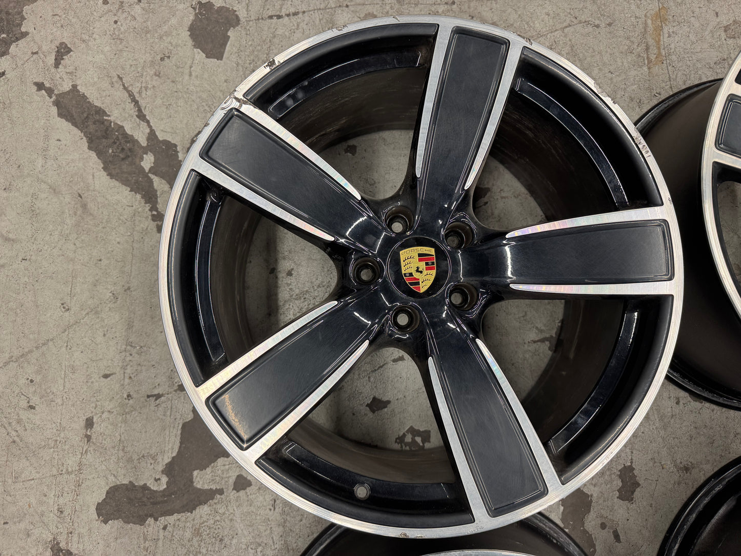OEM Porsche Cayenne Coupe 9Y0 9Y3 22” Sport Classic Wheels Rims