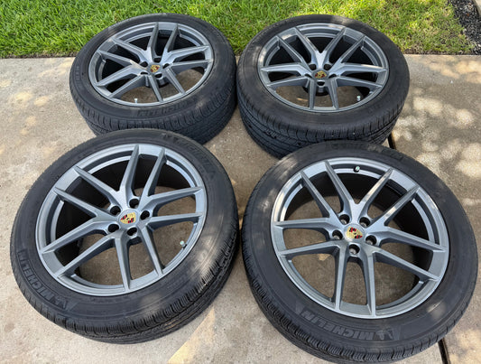 20” OEM 95B.3 Macan S Wheels & Michelin All Season Tires